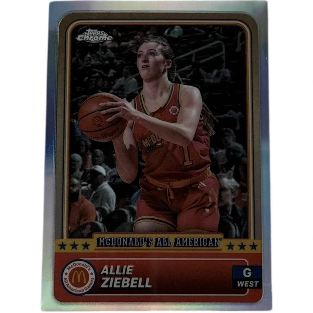 Allie Ziebell 2024 Topps Chrome McDonald's All‎ American Refractor #24